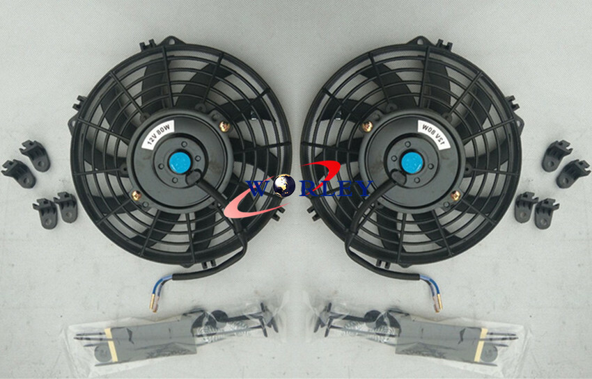 ALUMINUM RADIATOR & FANS FOR LOTUS ELISE & EXIGE SERIES 1&2 & VAUXHALL VX220 M/T