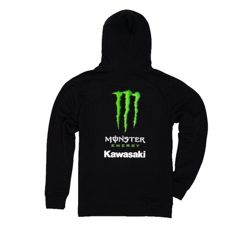 XL Monster Energy Official Hoodie Black Original Logo Extra Large