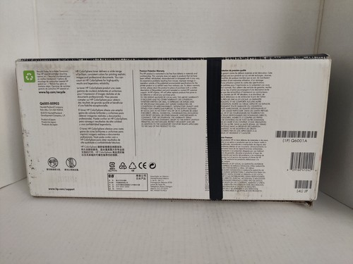 Genuine OEM HP LaserJet 124A Cyan Toner Ink Cartridge Q6001A for 1600, 2600 NEW! - Picture 9 of 12