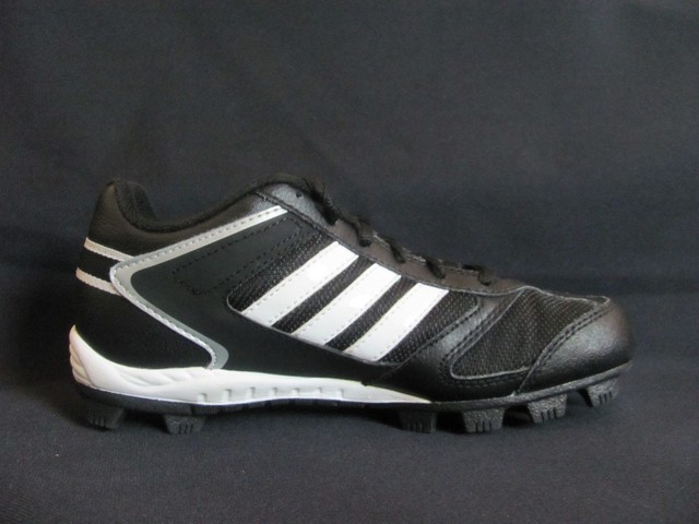 Adidas Youth Baseball Shoe Triple Star 6 Low Baseball Shoes Black White US 3 | eBay