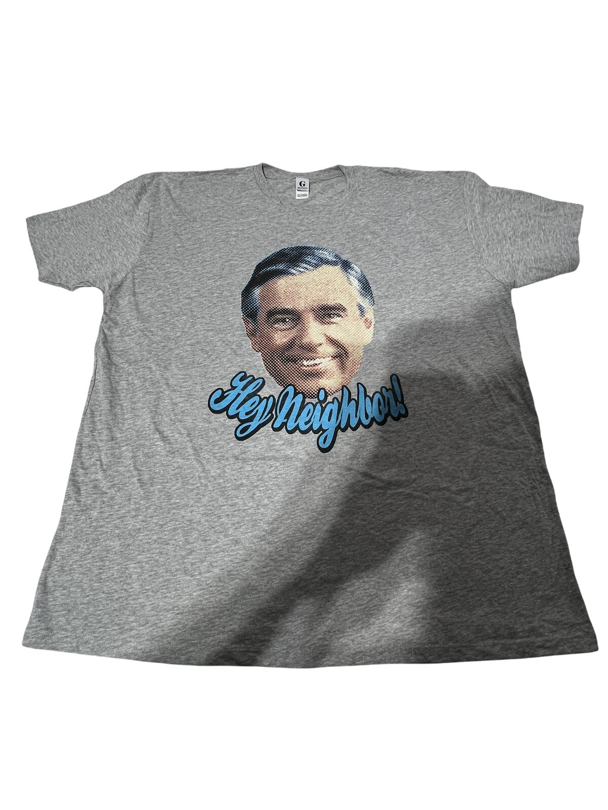 Mister Rogers Neighborhood Grey Graphic T Shirt Size XXL XX-LARGE Hey Neighbor￼