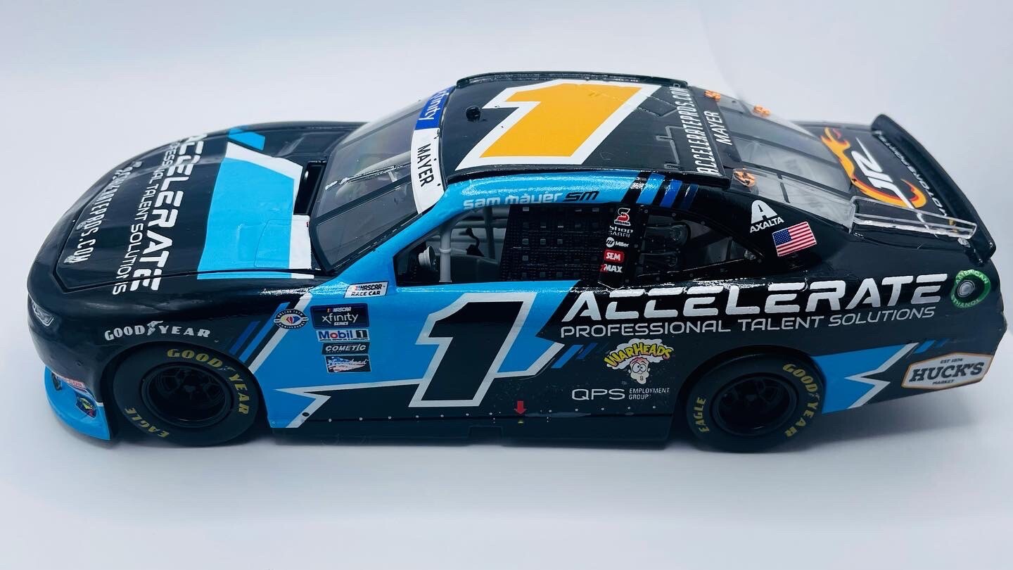 2023 124 Sam Mayer 1 Accelerate Custom Nascar Xfinity Diecast eBay
