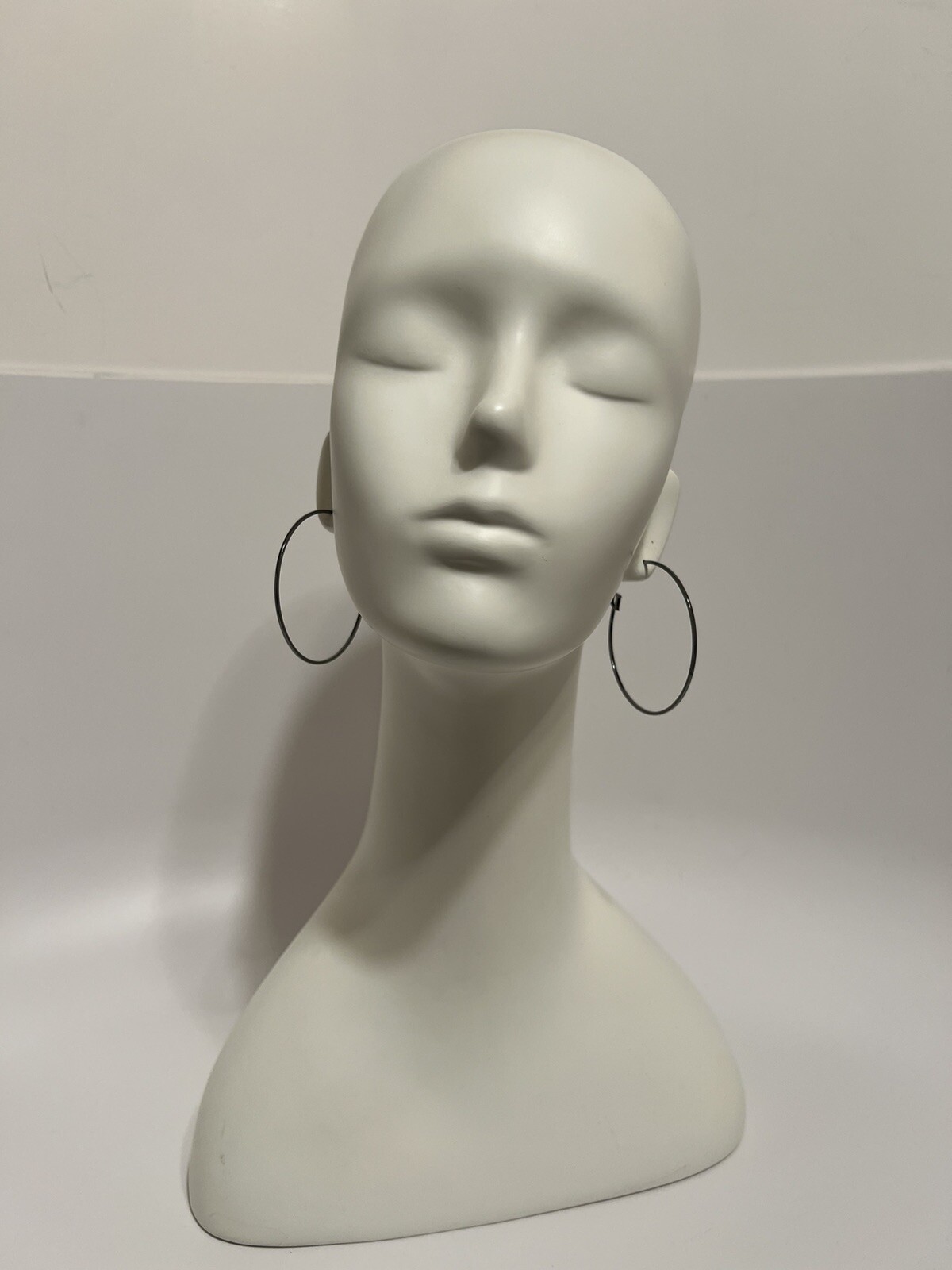 Vtg Christian Dior by John Galliano D Hoop Earrin… - image 1