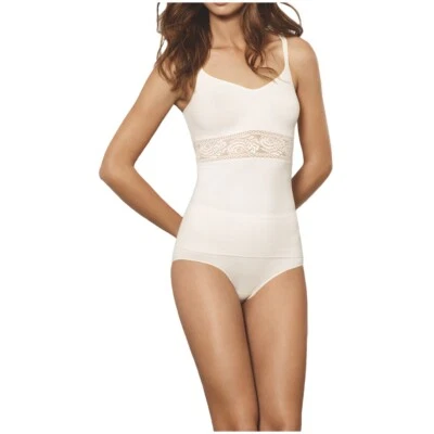 Speidel Damen Unterhemd Inshape Achselhemd Camisole mit Spitze Shapewear formend - Bild 1 von 2