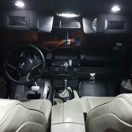 BMW E60 LED INTERIOR KIT PREMIUM 17 SMD WHITE BULBS CANBUS ERROR FREE 5er E61 - Picture 2 of 10