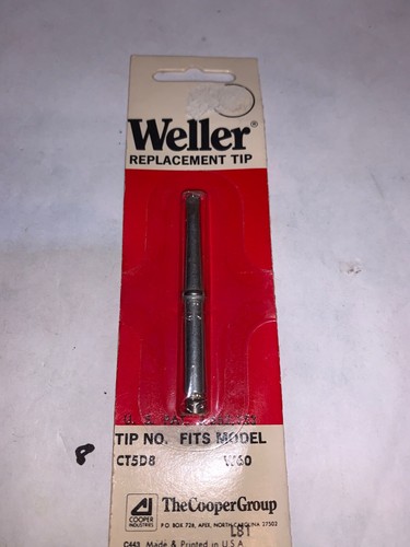 WELLER ERSATZ INDUSTRIE LÖTSPITZE NR. CT5D8 passend für Modell W60 Neu