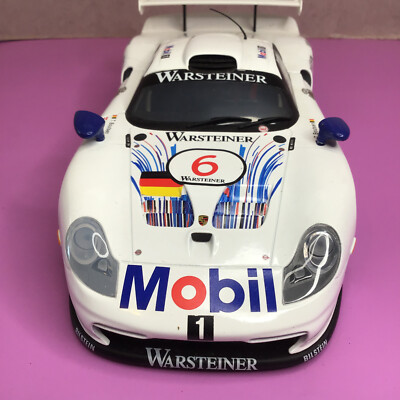 UT MODELS RACING COLLECTION PORSCHE 911 GT1 1:18 WARSTEINER