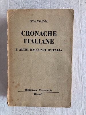 ITALIENISCHE CHRONIKEN UND ANDERE GESCHICHTEN AUS ITALIEN 