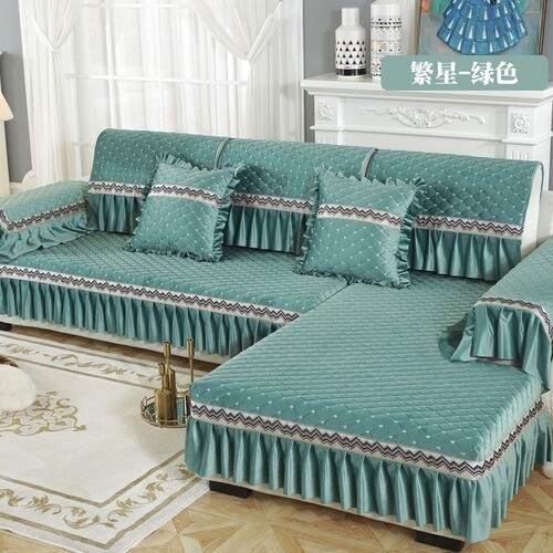 Europäischer Stil Sofa Kissen Allgemein Rutschfest Einfach Modern Zimmer Sofa Bezug - Bild 8 von 26