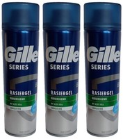 Gillette Series Rasiergel Beruhigend Mit Aloe Vera Sensitive 3X 200Ml