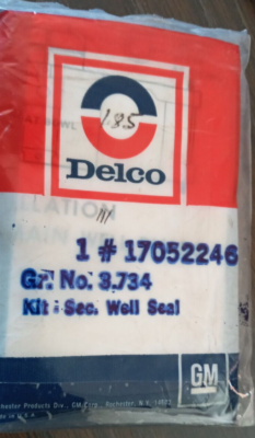 AC Delco GM Carburetor Well Seal Kit 17052246 - NOSReplaced by