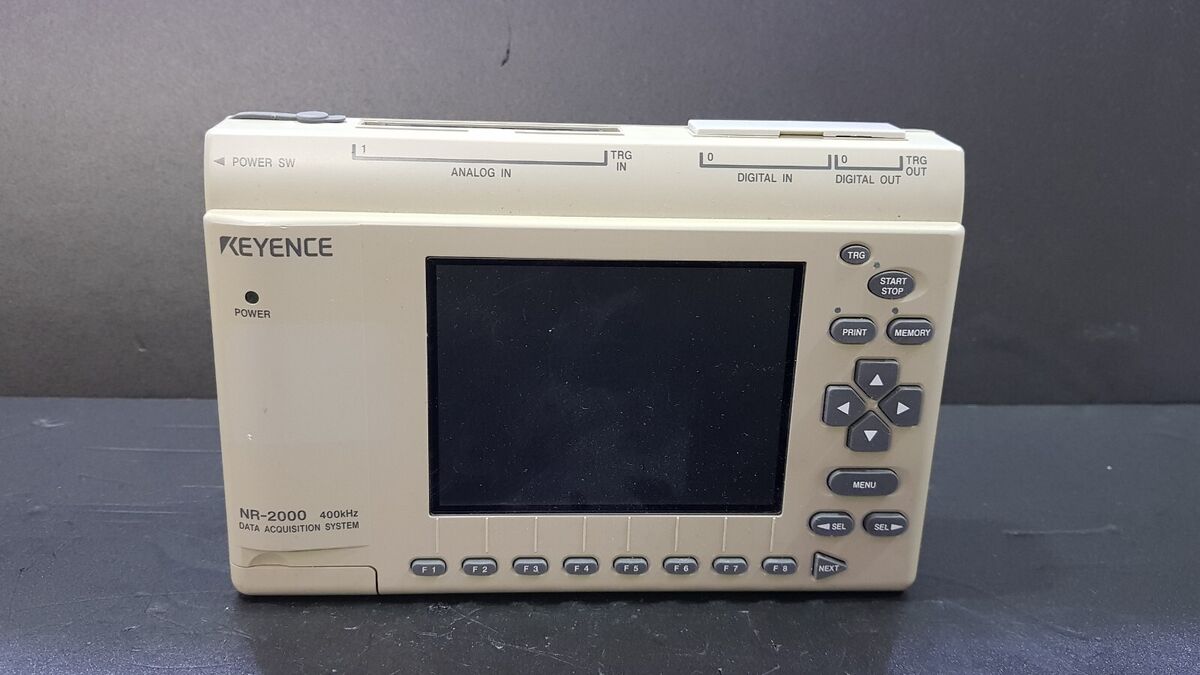 Keyence NR-2000: DATA ACQUISITION SYSTEM 400kHz, Untested Keyence NR-2000: DATA ACQUISITION SYSTEM 400kHz, Untested