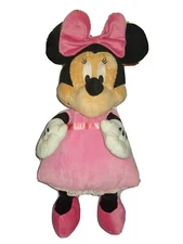 Kids Preferred Disney Baby MINNIE MOUSE Velour Soft Floppy 15in Plush Flat Body