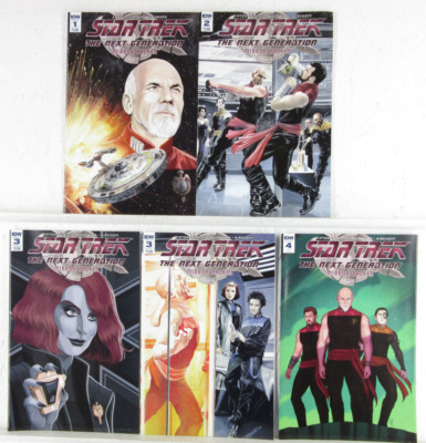 STAR TREK THE NEXT GENERATION #1-4 * IDW Comics Lot * 2017 - Mirror Broken - 2 3