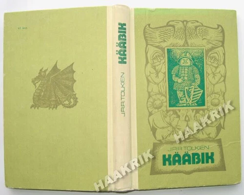 J.R.R. Tolkien - KÄÄBIK ( HOBBIT ) - Estonia 1st edition, rare illustration 1977