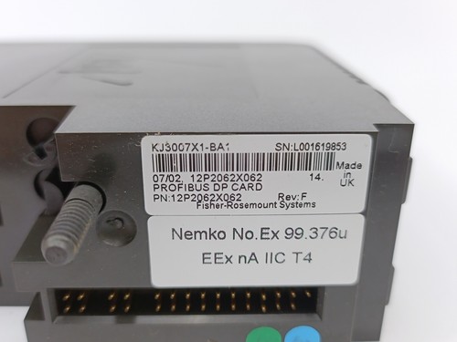 Fisher-Rosemount Systems 12P2062X062 KJ3007X1-BA1 Profibus DP Card - Picture 5 of 5