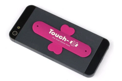 2x Silicone Touch-U Phone Holder Stand for iPhone 6 plus 5s 6S Samsung S5 S6 gbm - Image 3 of 4