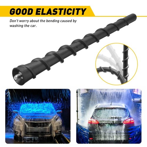 7" Universal Car Radio Antenna Mast AM/FM Roof Top Side Mount Vehicle Antennae T - Picture 3 of 10