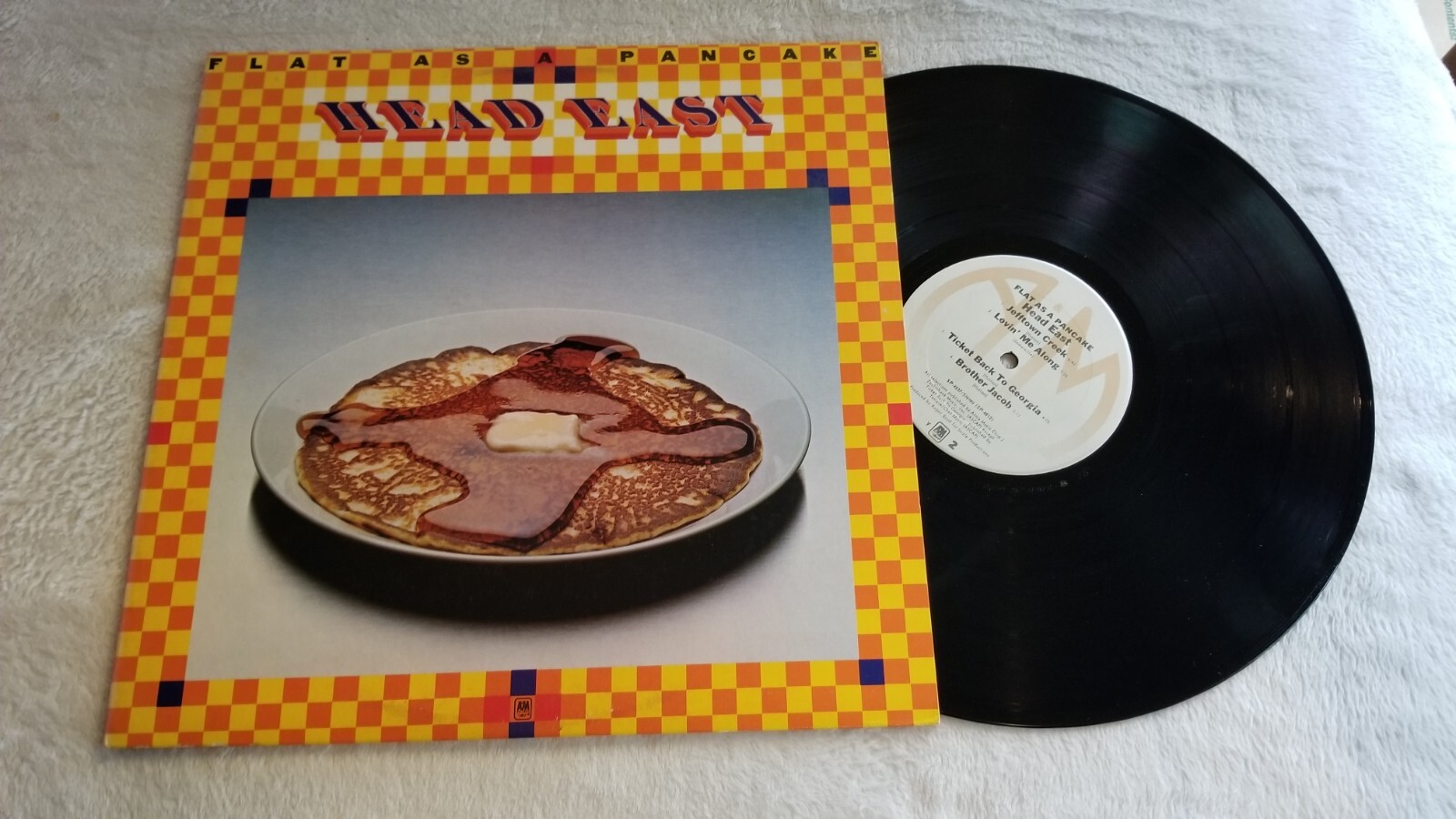 HEAD EAST FLAT AS A PANCAKE SP4537 A&M VINYL LP RECORD eBay