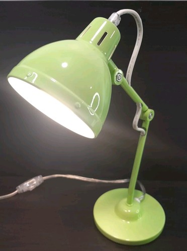 Intertek Neon Green Articulated Adjustable Swing Arm Table Lamp Model 1600276 - Picture 1 of 15