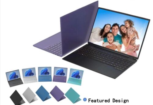 ZeeTec 16" LAPTOP COMPUTER 5 COLOR 2.2K INTEL Alder Lake N95 16GB RAM 512GB SSD - Picture 2 of 9