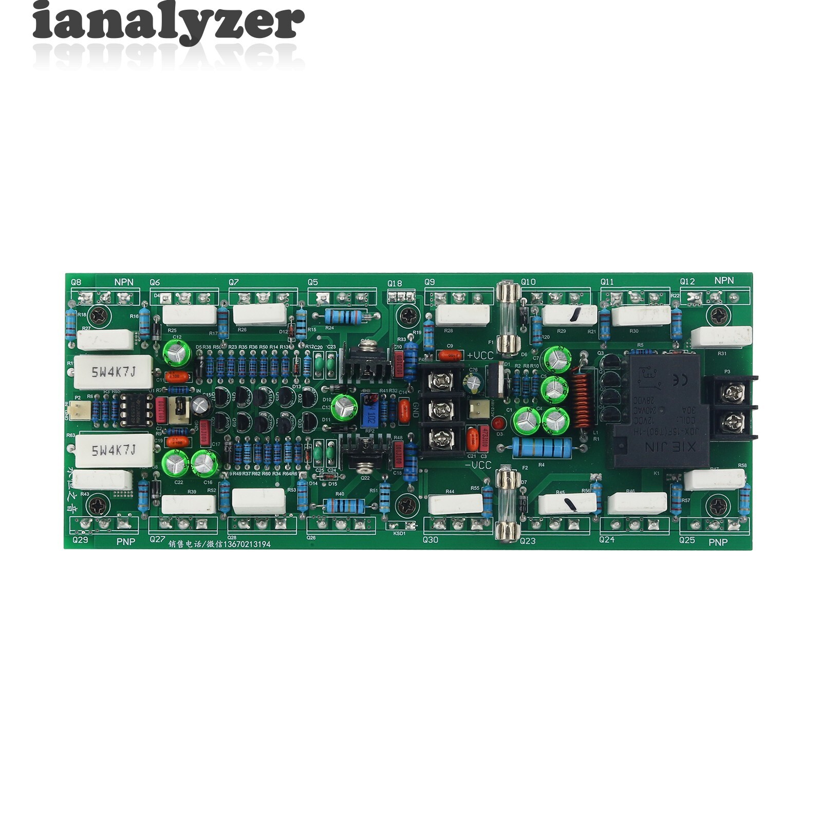 Mono HiFi Audio Power Amplifier Board High Power 16 Tubes Finished Amp,Board