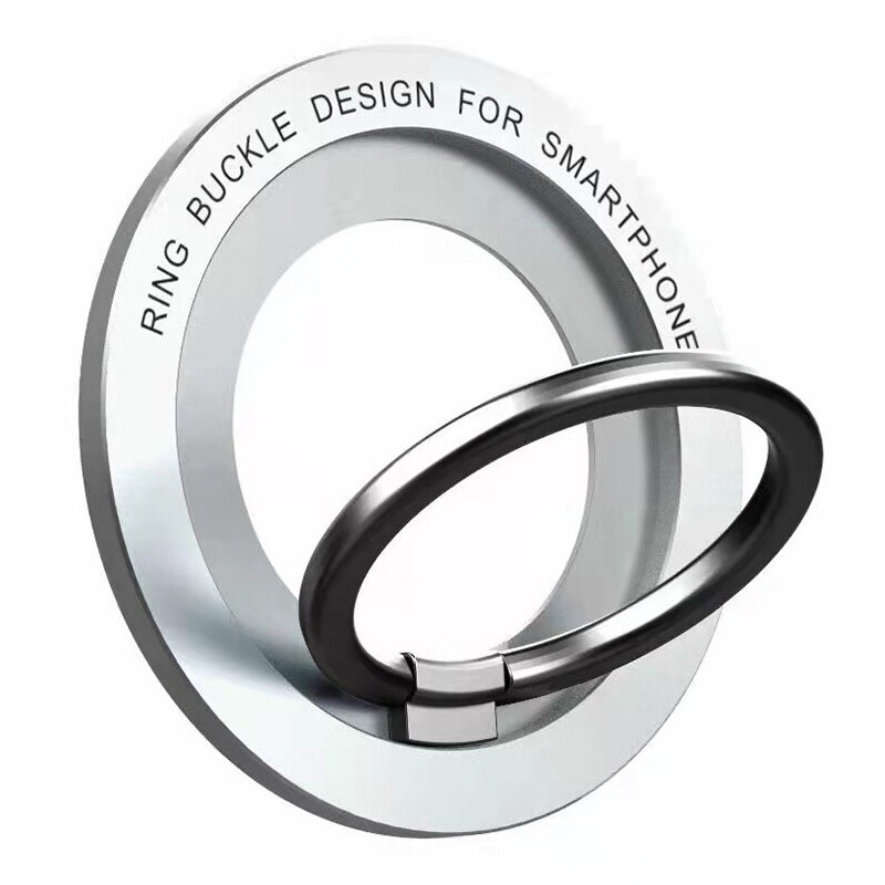 Magnetic Mobile Phone Ring Holder Buckle Zinc Alloy Bracket for iPhone 12-f8 - Picture 7 of 16