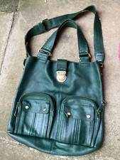 Gap bottle green soft lush  leather hand shoulder bag
