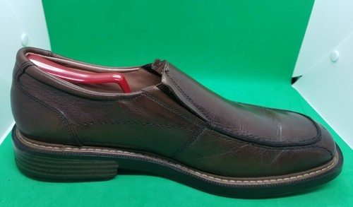 Skechers Collection Men's Dress Dark Brown Leather Loafers Slip On Shoes Sz 12 - Picture 4 of 12