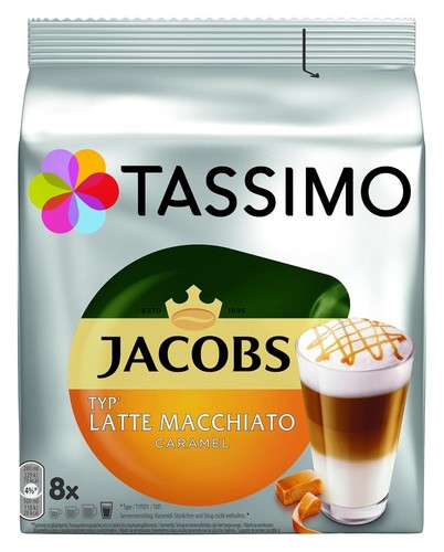 TASSIMO Capsules Jacobs Latte Macchiato Caramel T Discs 40 Drinks Coffee Capsule - Bild 6 von 10