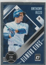 2018 Donruss Optic Diamond Kings #1 Anthony Rizzo Chicago Cubs