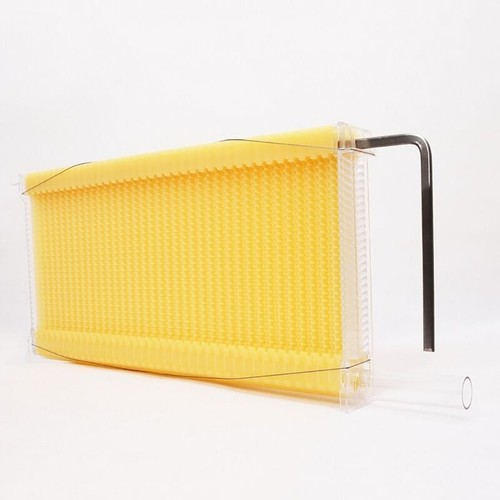 Upgraded 7 Auto Seep Honey Frame +Wooden Bee Hive House Comb Beehive Box Kit - Picture 11 of 17