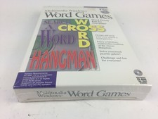 WORD GAMES Multimedia PC CD-ROM BRAND NEW FACTORY SEALED