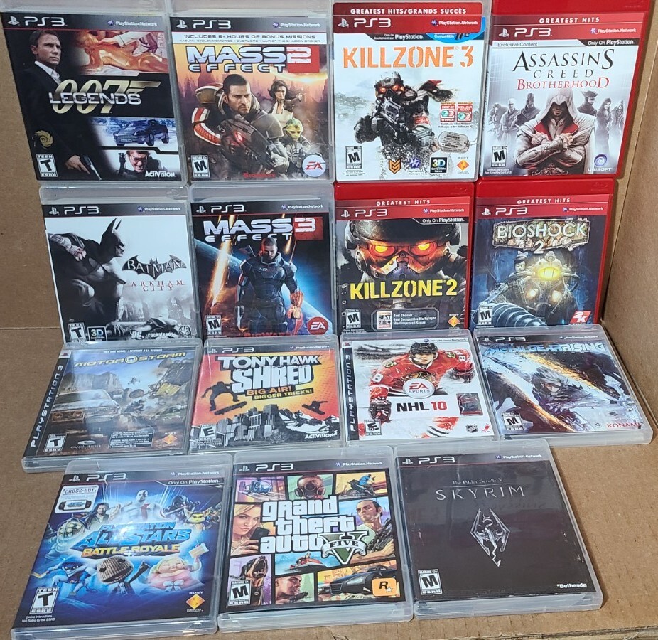 LOT Of 15 PS3 Playstation 3 Games All EUC & Have Mint Disks | eBay