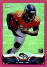 2013 Topps Chrome Pink Refractors Football Card Pick