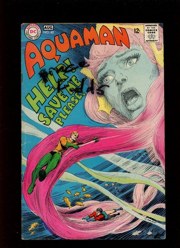 Aquaman #40 1968 GD/VG 3.0 High Definition Scans **
