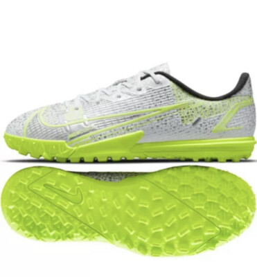 Nike Mercurial Vapor 14 Academy Tf Jr CV0822-107 Fußballschuhe UK 5,5 EUR 38,5