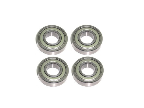 4x Kugellager zöllig R8 ZZ 1/2x9/8x5/16 inch Radial Rillenkugellager