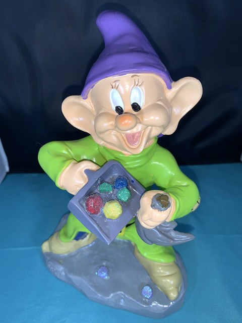 Disney Snow White Dopey Dwarf Resin Garden Figurine Statue 9 5