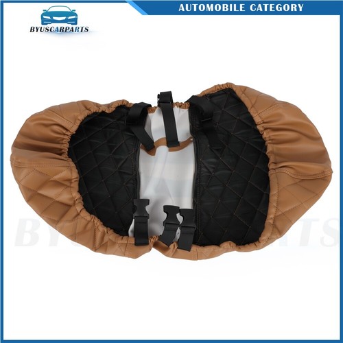 Golf Cart Front Cushion Seat Cover For EZGO TXT Brown - Picture 8 of 8