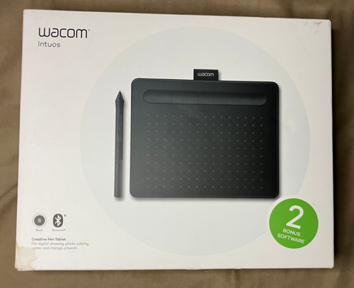 Wacom Intuos small drawing tablet. CTL-4100WL/K0-CX