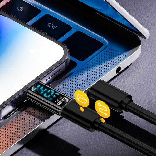 USB C Female to Male Adapter 140W Power 40Gbps Data Transfer for Type C Device - Zdjęcie 6 z 8
