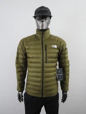 Mens The North Face Summit Down (L3) Breithorn Insulated Climbing Jacket Green