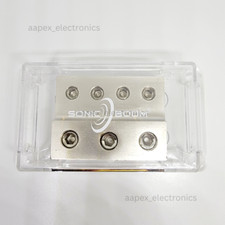 Power Distribution Block 1x1/0 Gauge Input, 2x2 Gauge  4x4 Gauge Output