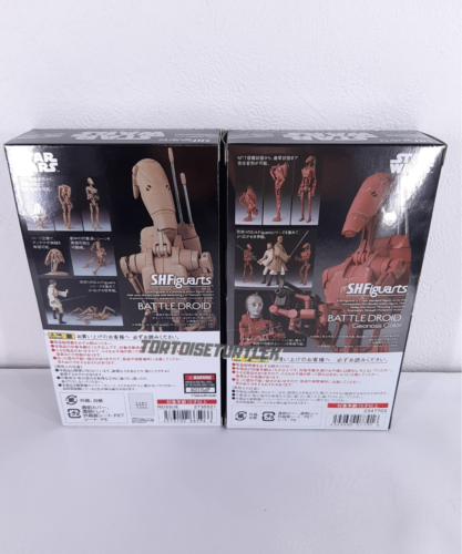 S.H.Figuarts Battle Droid EPI EP2 2types Set Geonosis Color Star Wars Bandai - Picture 4 of 20