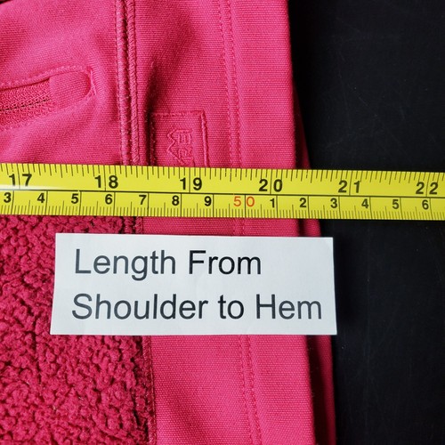 Kid's REI Fleece Zip Up Jacket Girl's Medium 10-12 HOT PINK - Picture 6 of 12