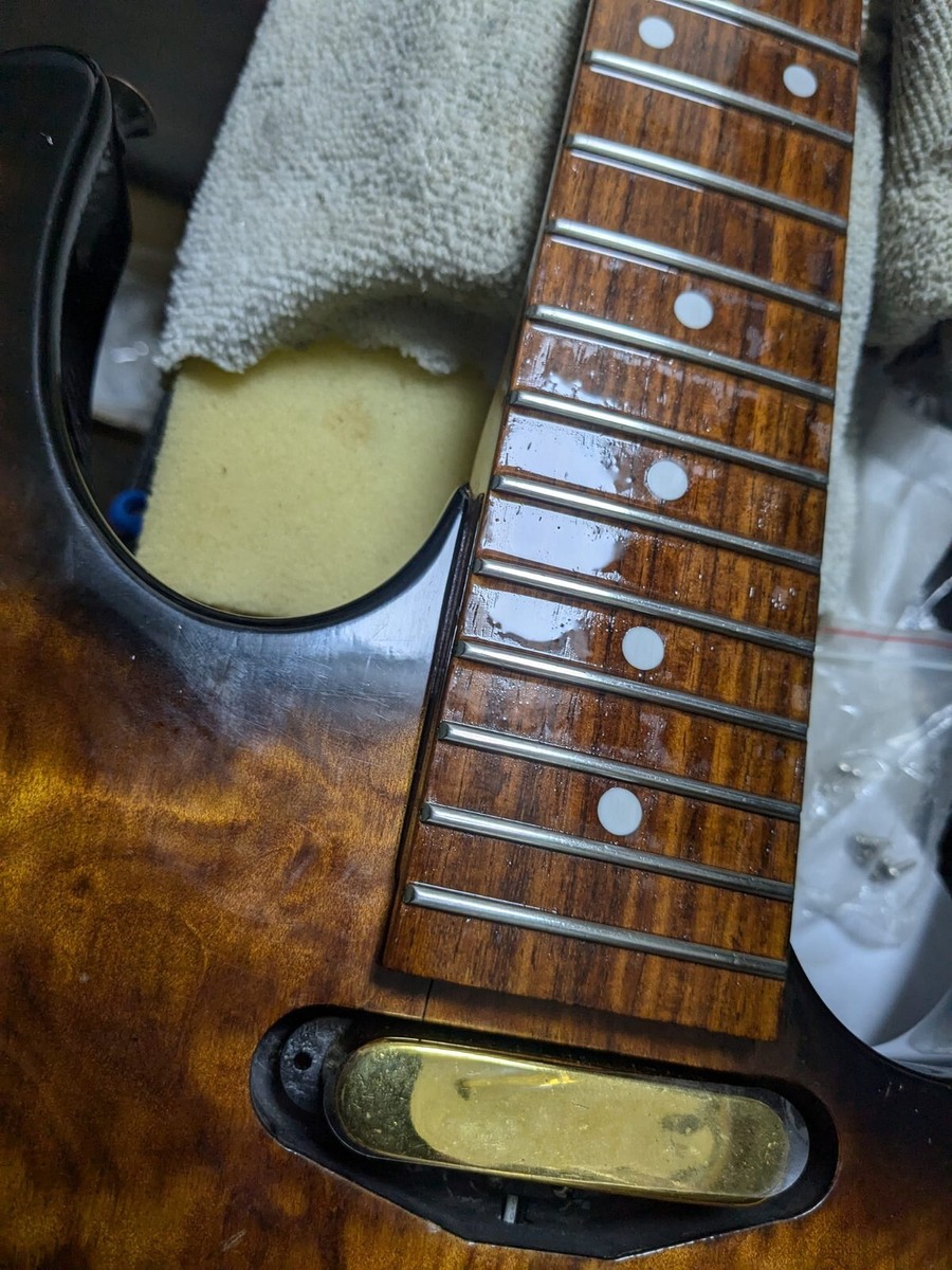 Electric Guitar Bill Lawrence VR402 TlLipH MOD Quilted Top Electric Guitar Bill Lawrence VR402 TlLipH MOD Quilted Top