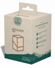 Ultimate Guard Boulder 100+ Return To Earth Natural Deck Case Card Box ccg New
