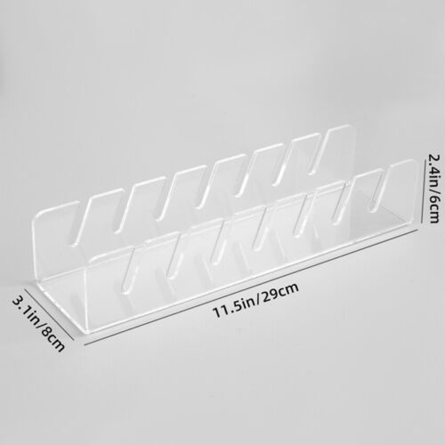 1/2X Acrylic Baseball Cap Rack Hat Holder Display Stand Closet Organizer Storage - Picture 14 of 22