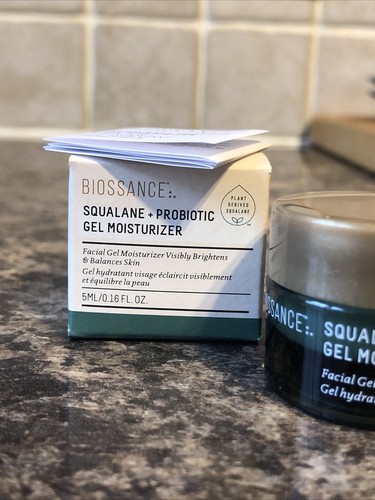 Biossance Squalane + Probiotic Gel Moisturiser, 5ml New & Boxed - Picture 2 of 6